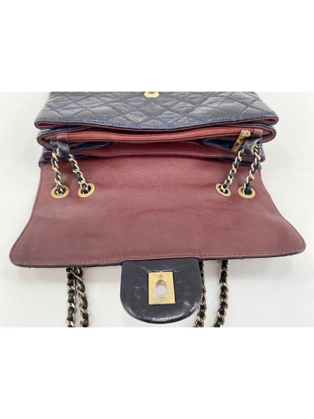 Chanel Shoulder Bag Calfskin Quilted